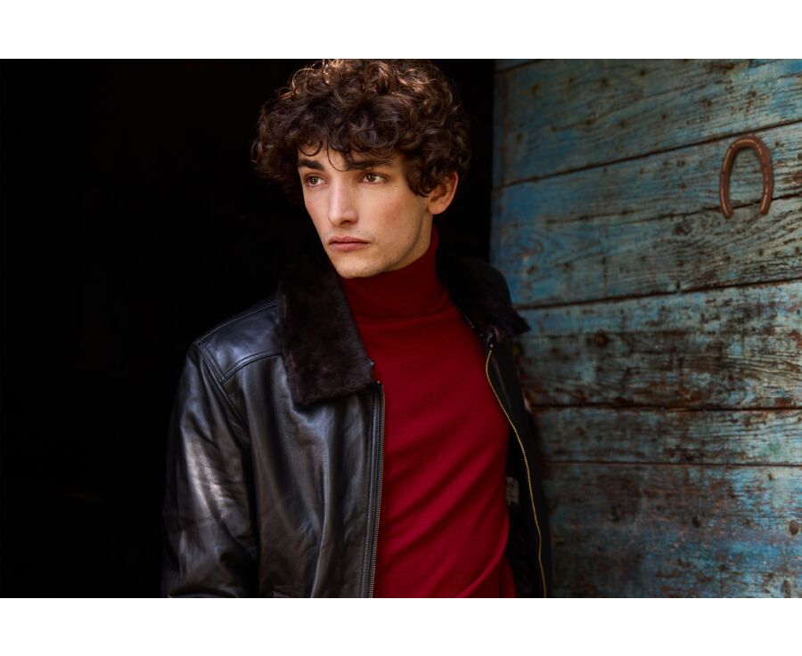 Blouson aviateur homme Noir - EVERETT II