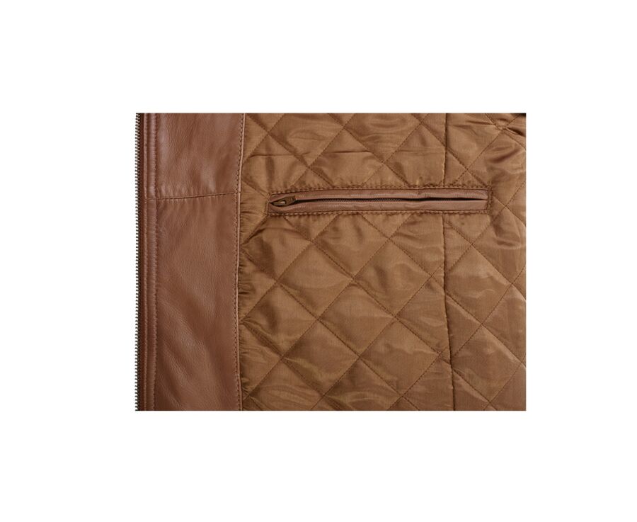 Blouson aviateur homme Cognac - EVERETT II