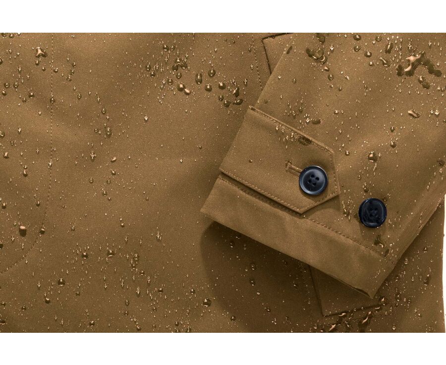 Trench matelassé homme Marron  - AURESTILDE