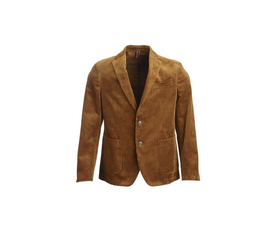 Blazer velours homme Chamois - LÉANDRUS