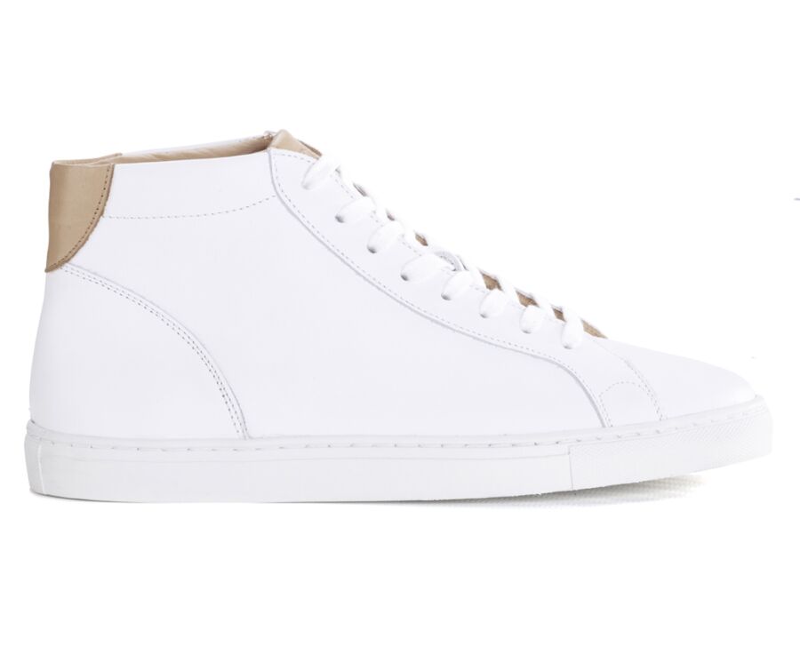 Basket montante homme blanche online