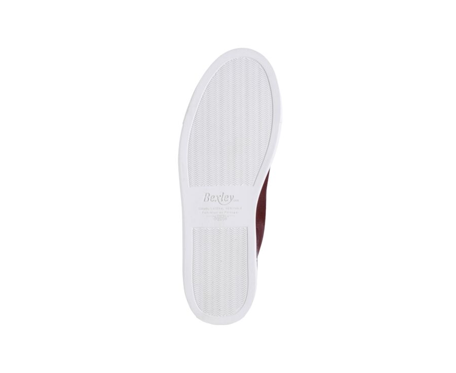 Sneakers montantes homme Chocolat Patiné - THORNLEA