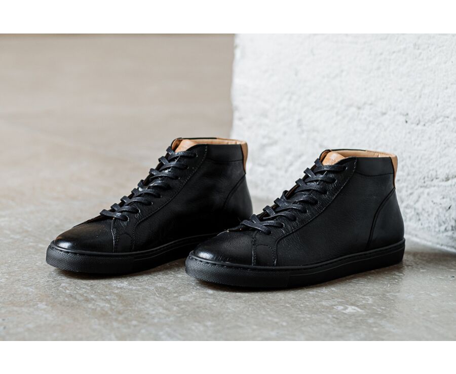 Sneakers montantes homme Noir - THORNLEA