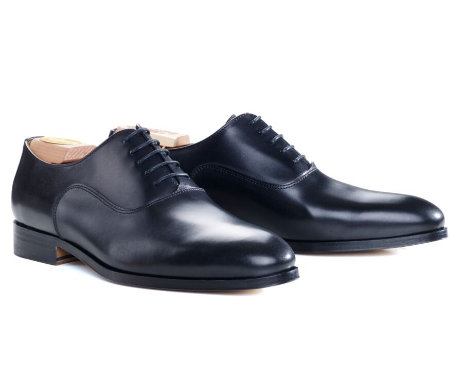 Richelieu homme Noir semelle cuir - WAYFORD