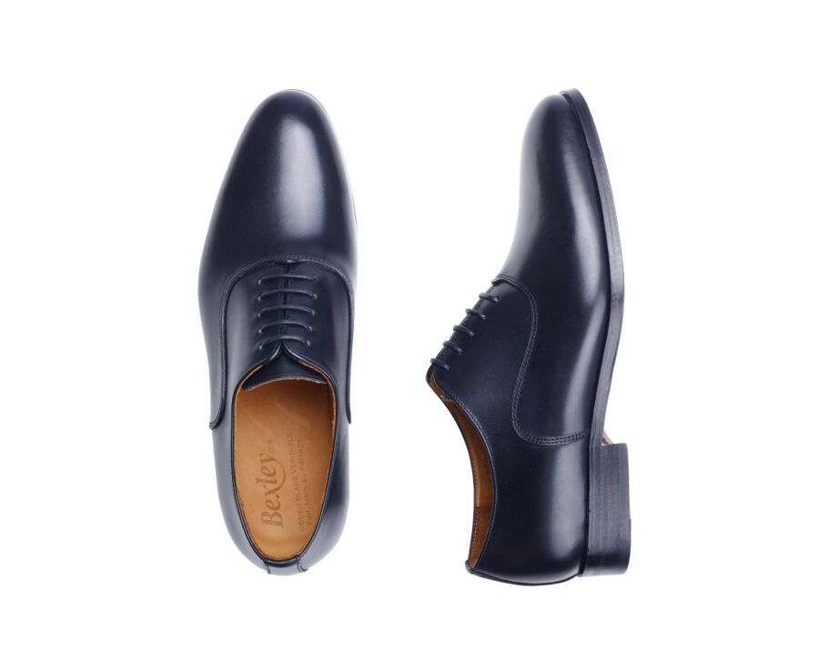 Richelieu homme Noir semelle cuir - WAYFORD