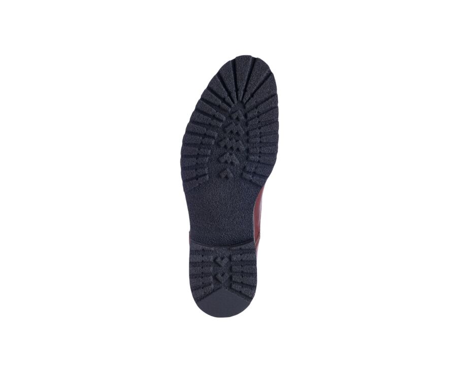 Boots cuir homme Chocolat Patiné - BARDFIELD