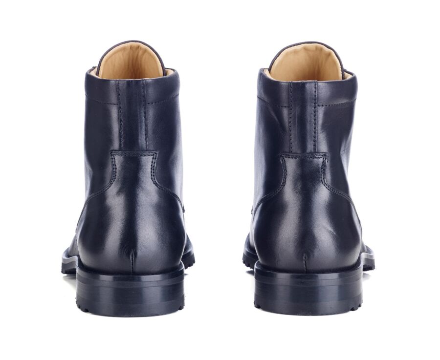 Boots cuir homme Noir Patiné - BARDFIELD