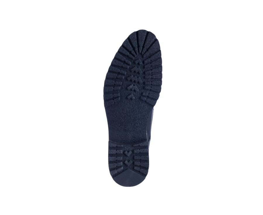 Boots cuir homme Noir Patiné - BARDFIELD