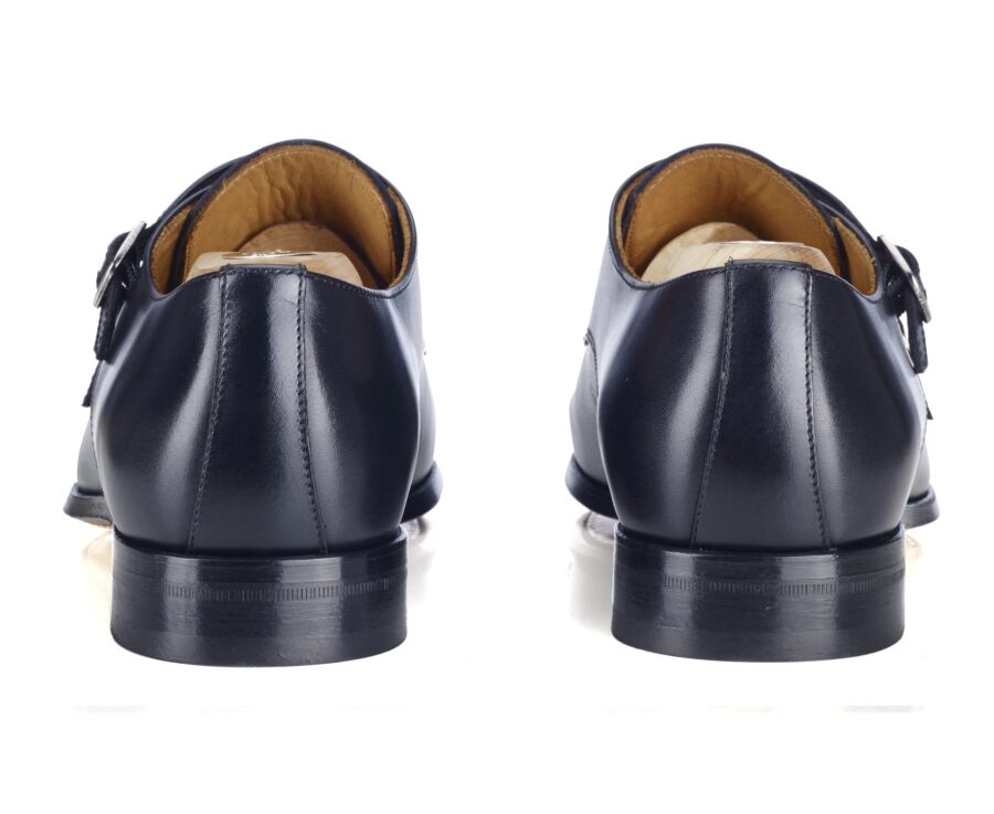 Chaussures homme double boucle Noir - CHEDINGTON