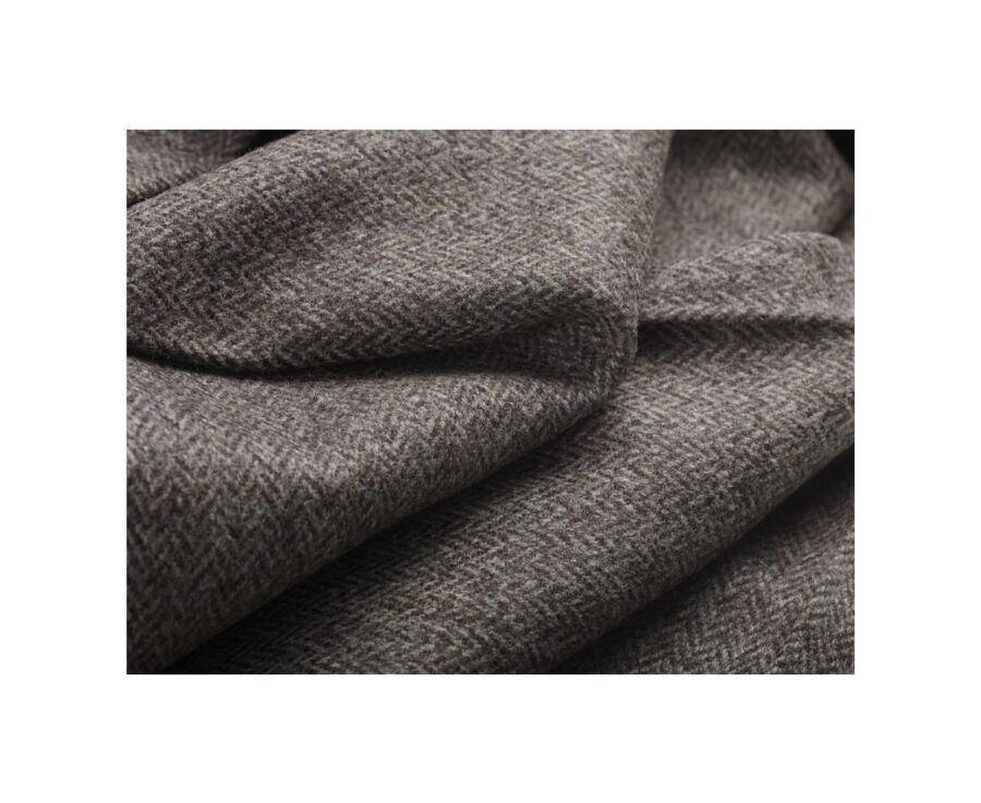 Pantalon habillé homme Chevron Taupe foncé - Lelian