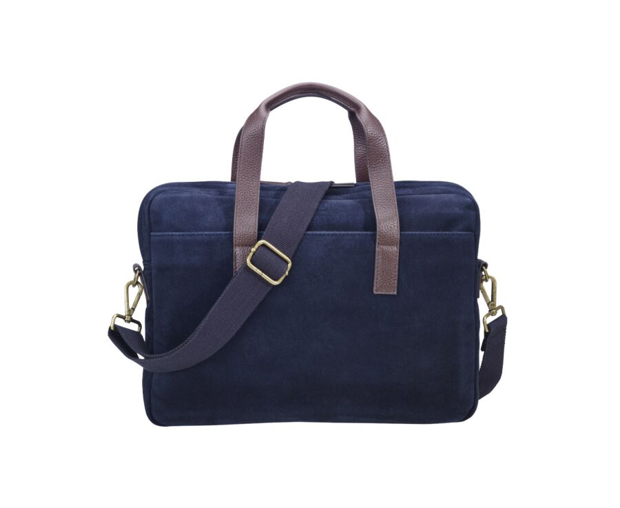 Cartable en velours marine - HARWINTON