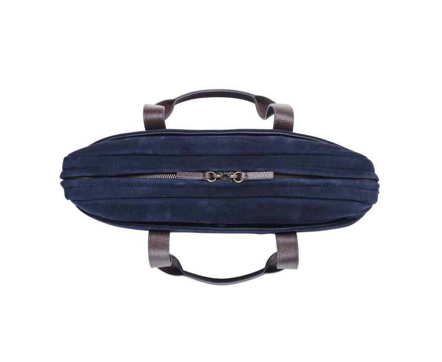 Cartable en velours marine - HARWINTON