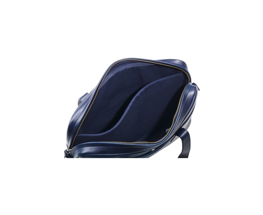 Cartable en cuir Navy - HARWINTON