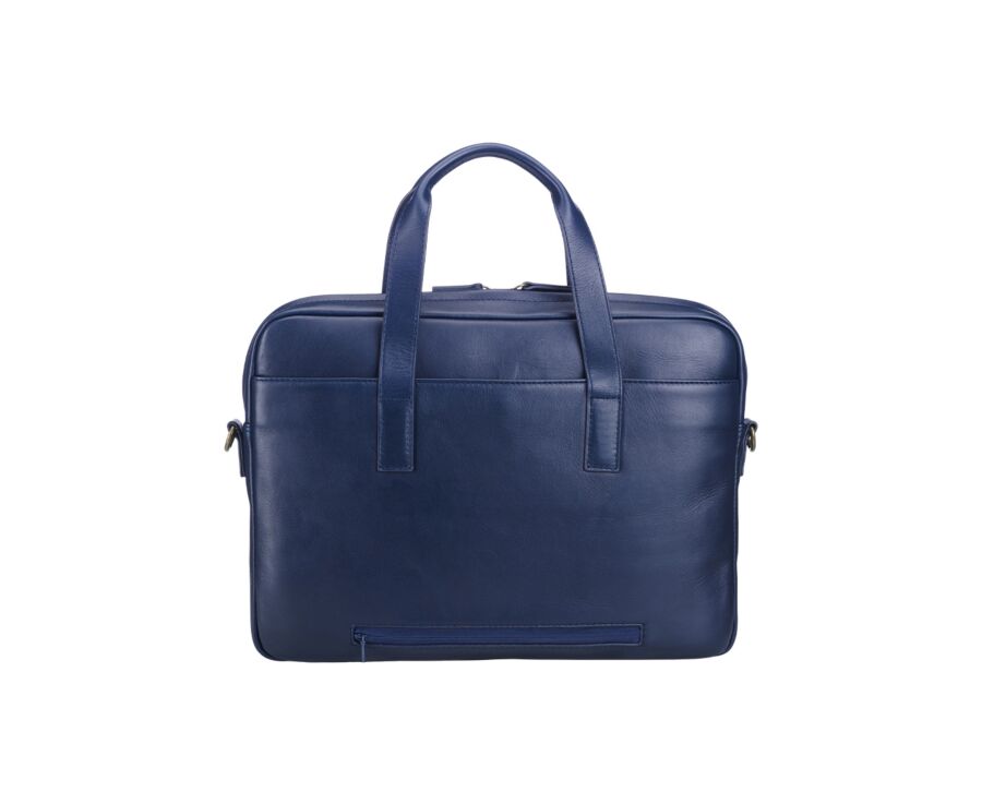Cartable en cuir Navy - HARWINTON