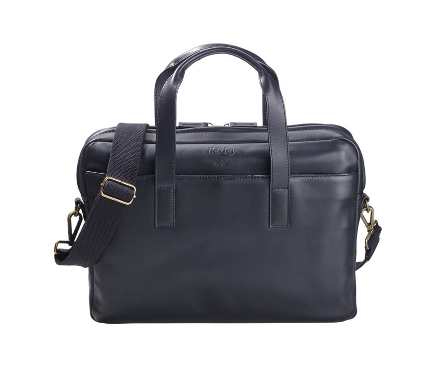Cartable en cuir Noir - HARWINTON
