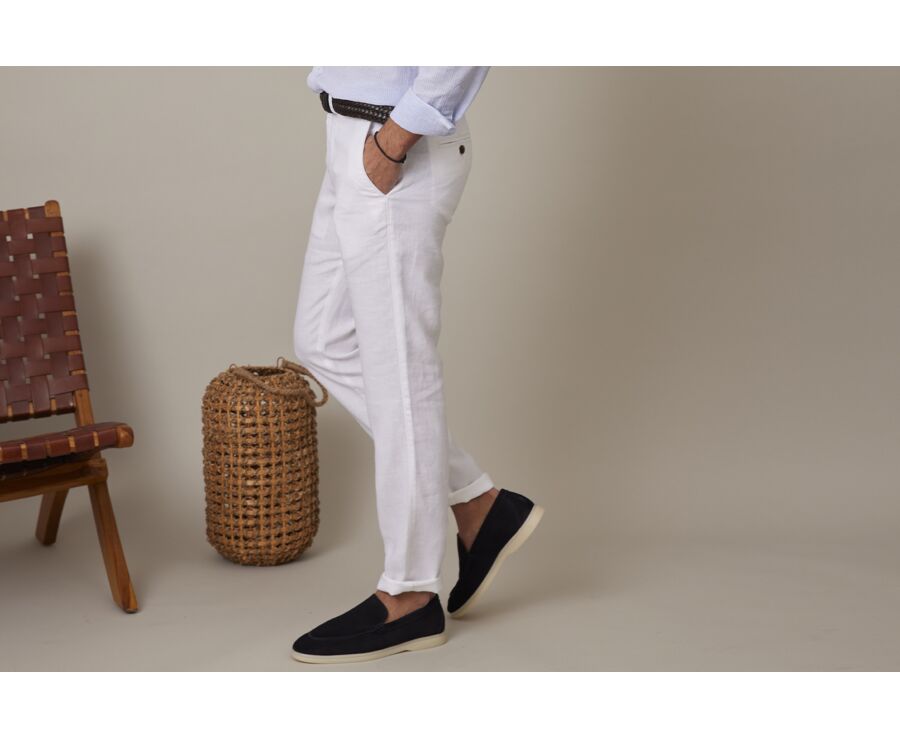 Pantalon chino homme Blanc - KYLSON