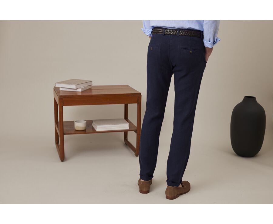 Pantalon chino homme Navy - KYLSON