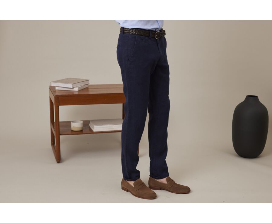 Pantalon chino homme Navy - KYLSON