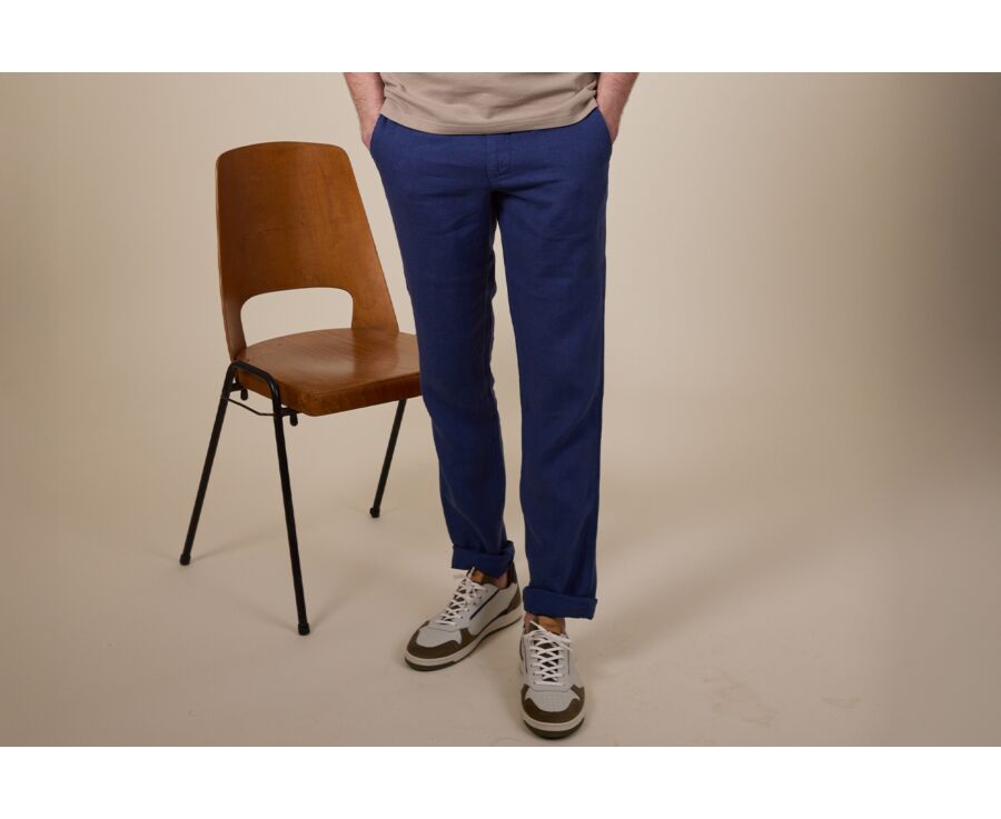 Pantalon chino homme Bleu Indigo - KYLSON