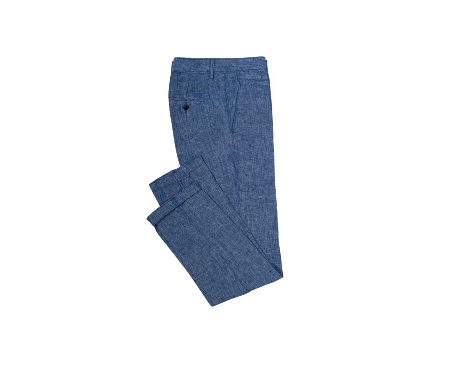 Pantalon chino homme Bleu - KYLSON