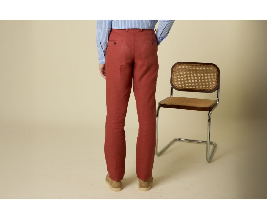 Pantalon chino homme Terracotta - KYLSON