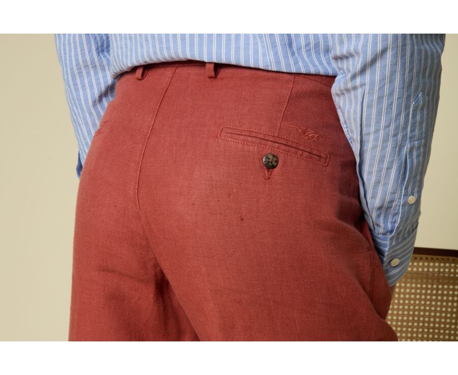 Pantalon chino homme Terracotta - KYLSON