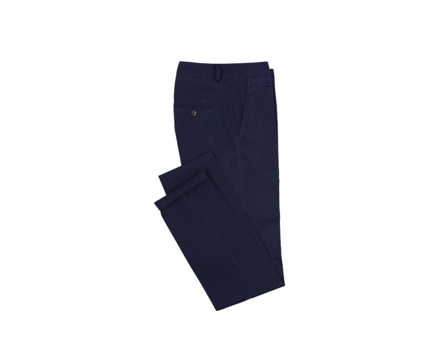 Pantalon chino homme Marine - KALLEN
