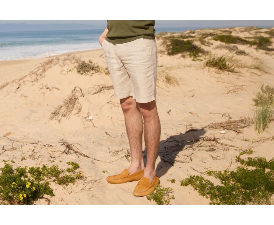 Bermuda lin Beige Clair - BORYS