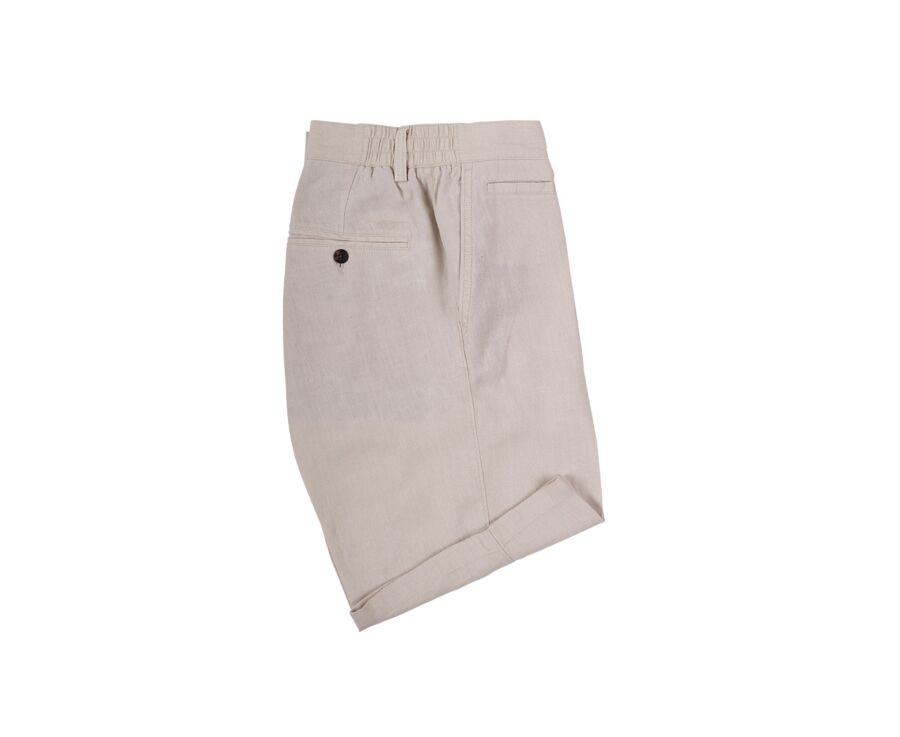 Bermuda lin Beige Clair - BORYS