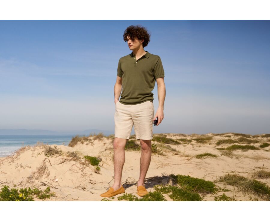 Bermuda lin Beige Clair - BORYS