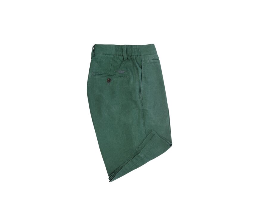 Bermuda lin Vert Pin - BORYS