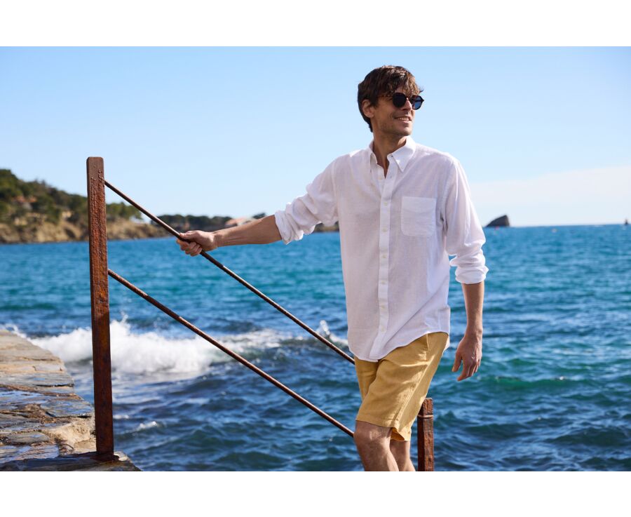 Bermuda lin Ocre - BORYS