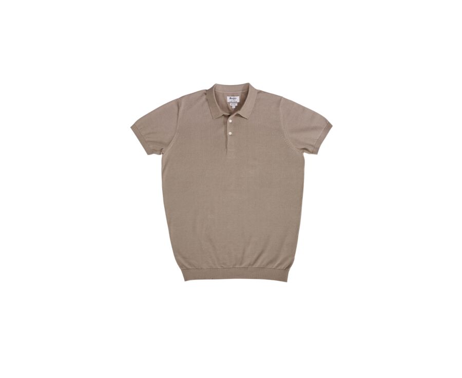 Polo homme Taupe - BRAIDEN