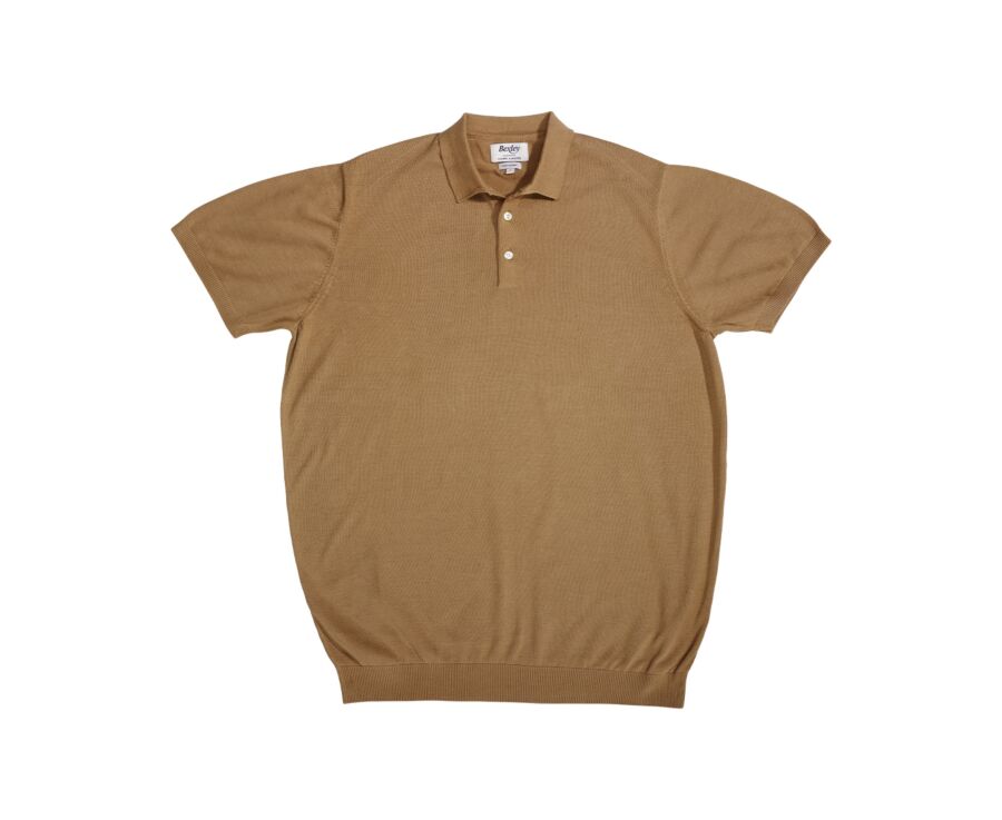 Polo habillé homme Camel - BRAIDEN
