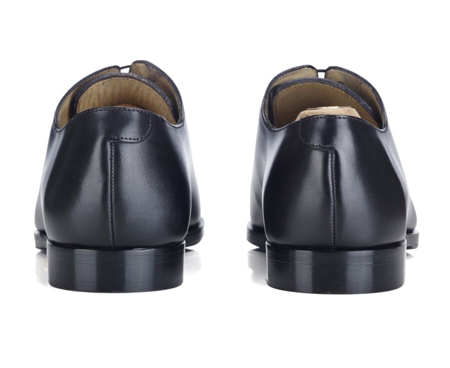 Richelieu homme Noir semelle cuir avec patin - BELLAGIO PATIN