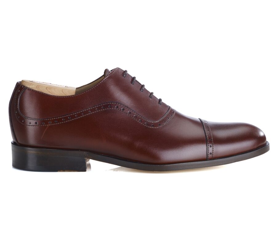 Richelieu homme Marron semelle cuir - CORBY