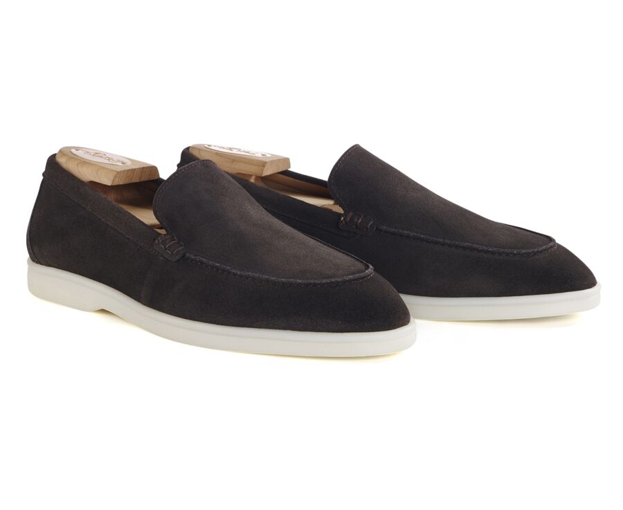 Mocassin pour homme Velours Brun - MANASOTA II