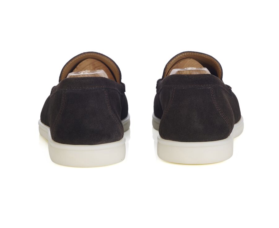 Mocassin pour homme Velours Brun - MANASOTA II