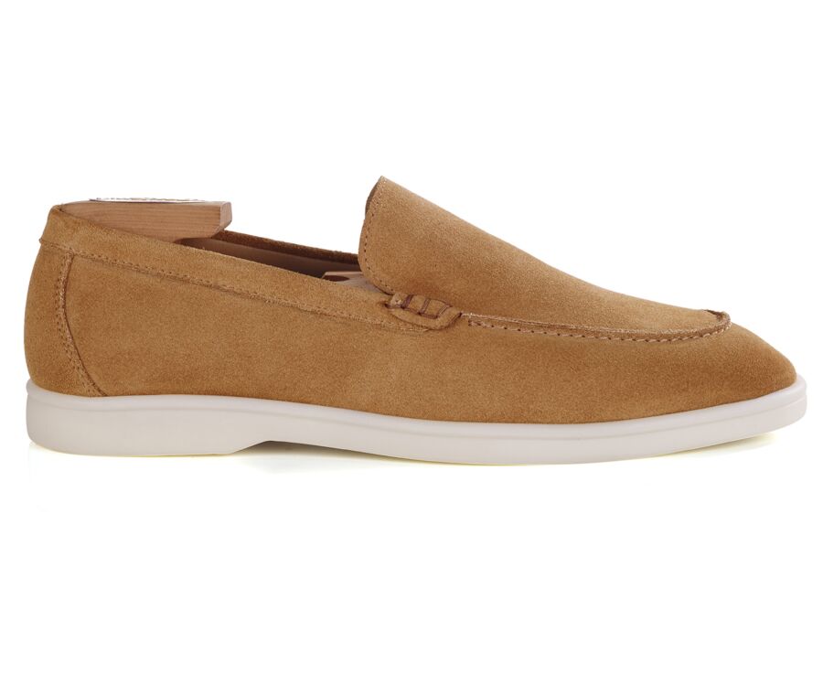 Mocassin homme Velours Caramel - MANASOTA II