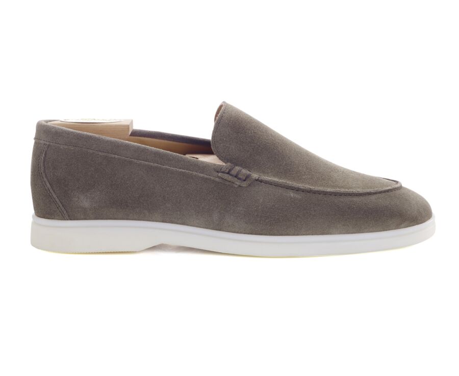 Mocassin homme Velours Kaki - MANASOTA III