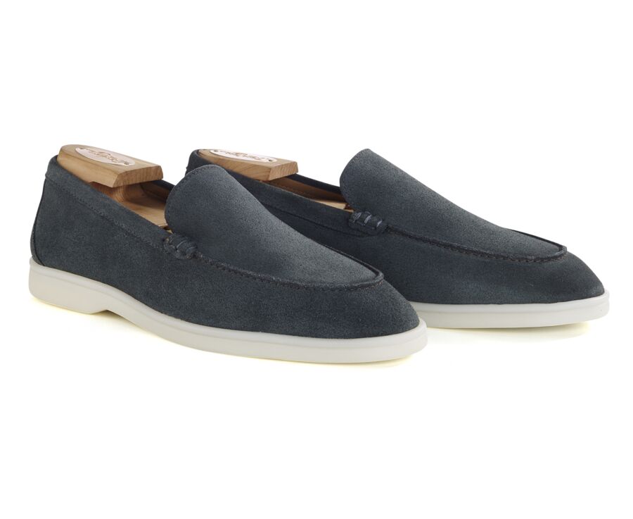 Mocassin homme Velours Vert Foncé - MANASOTA II
