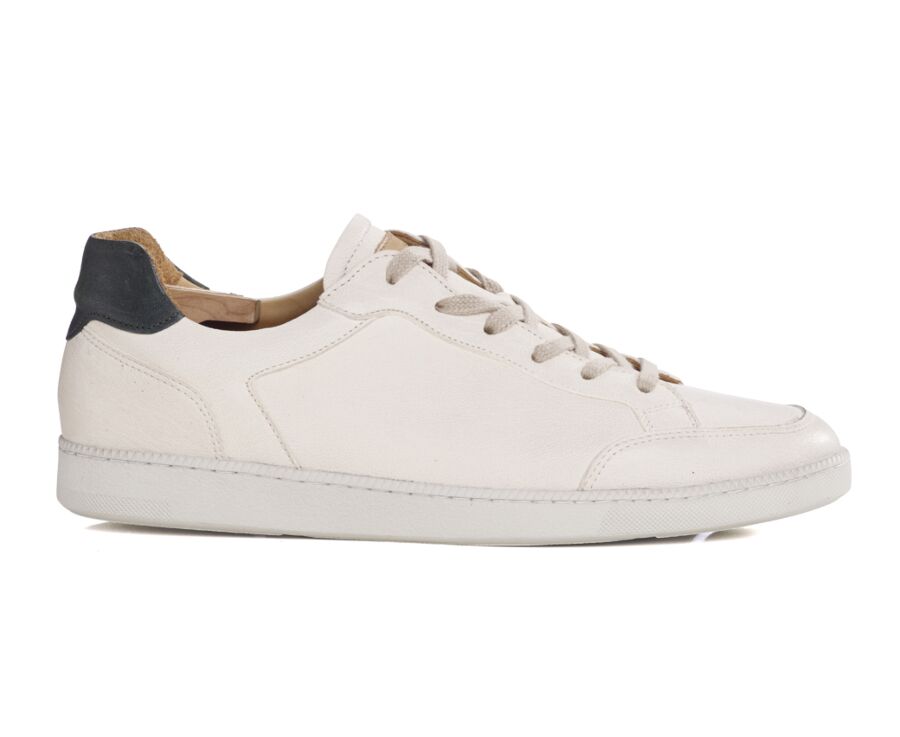 Sneakers cuir beige homme - CANUNDA II