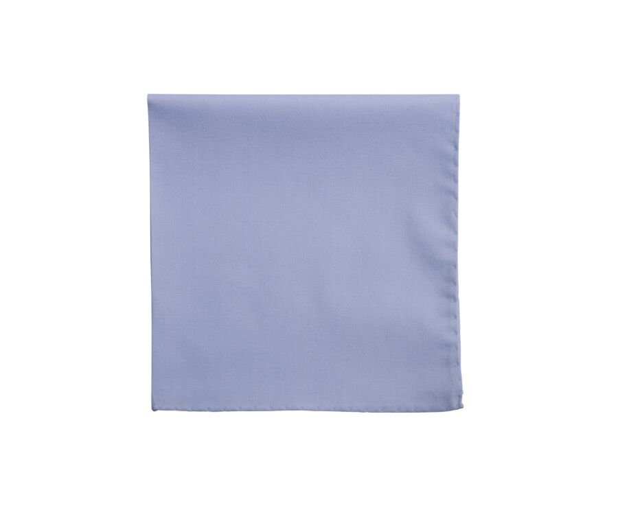 Pochette Coton Unie Bleu Ciel 
