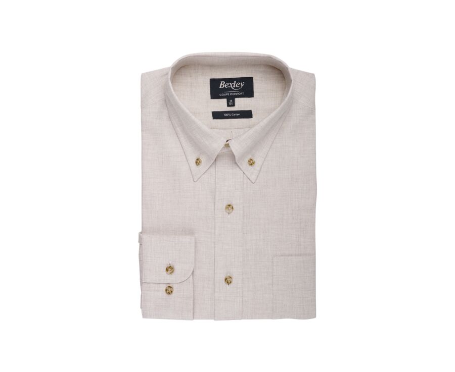 Chemise flanelle - Ecru - ANDER