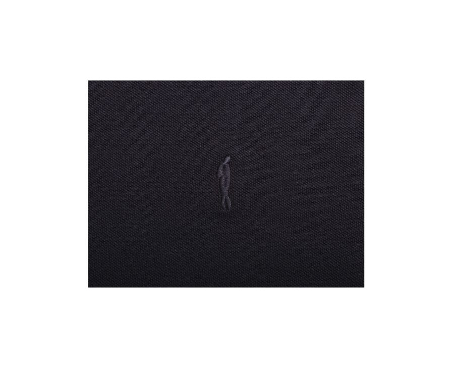 Polo manches longues homme Noir - ALEC II ML