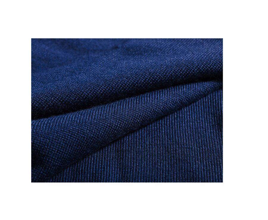 Pull col roulé homme Navy - EMERINOS