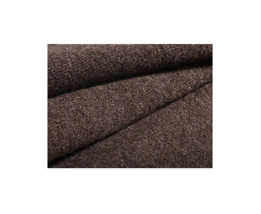 Gilet homme laine Chocolat Foncé - KANTHER
