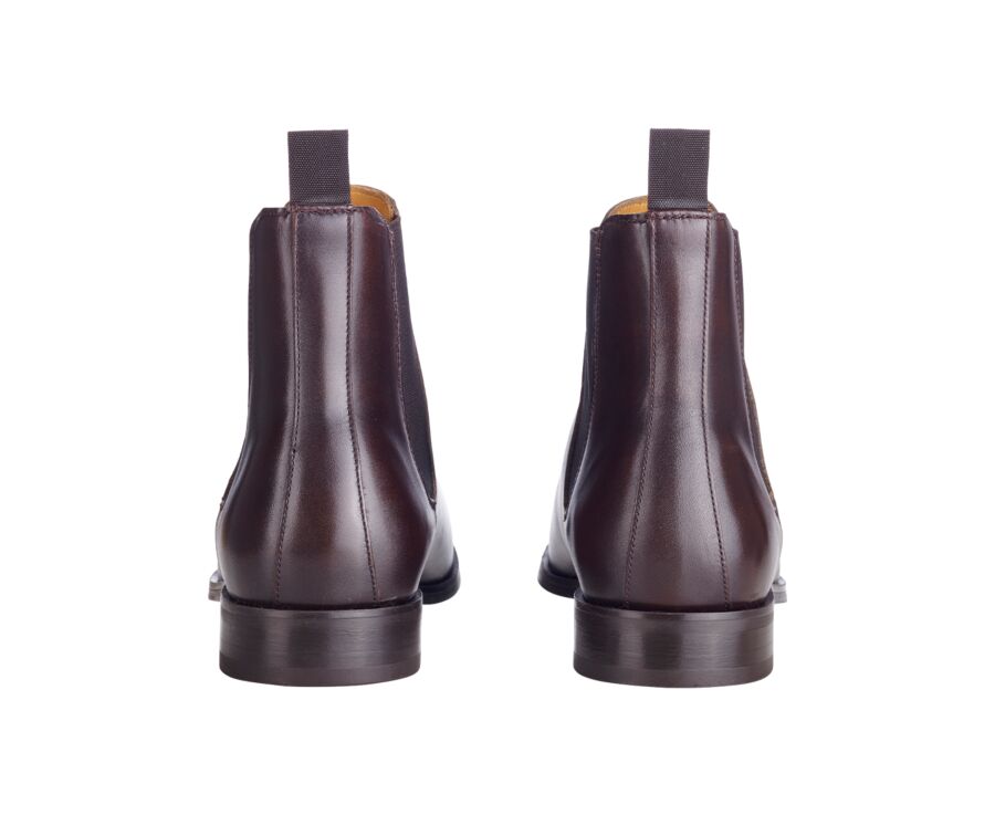 Chelsea boots homme Brun patiné - TODDINGTON GOMME