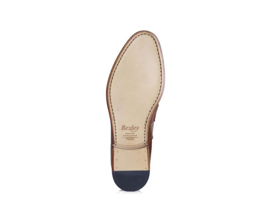 Mocassin pour Homme Cognac Patiné - DIXTON