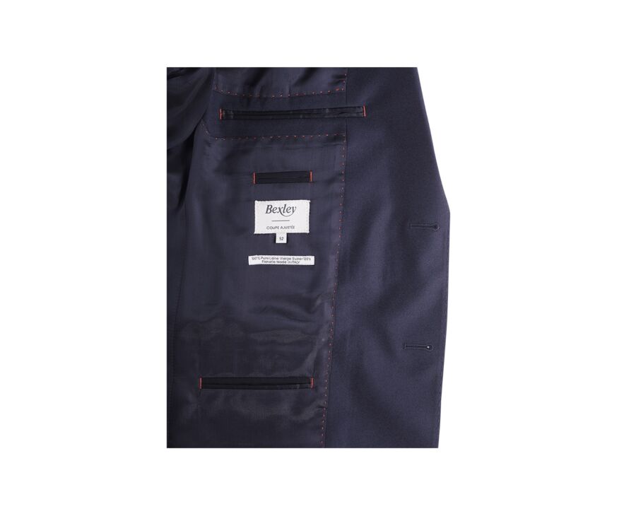 Blazer homme Marine - LANDÉRIC